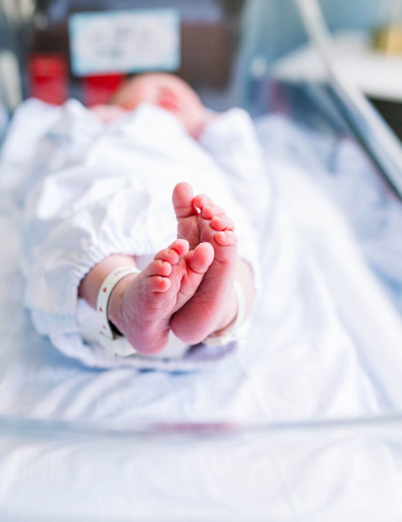 newborn feet 
